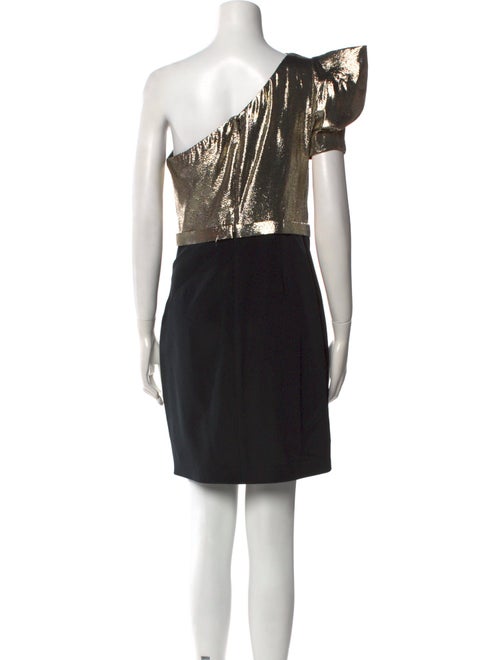 Marchesa Notte Silk Mini Dress