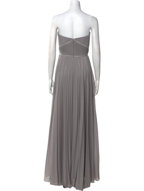 Marchesa Notte Strapless Long Dress
