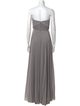 Marchesa Notte Strapless Long Dress