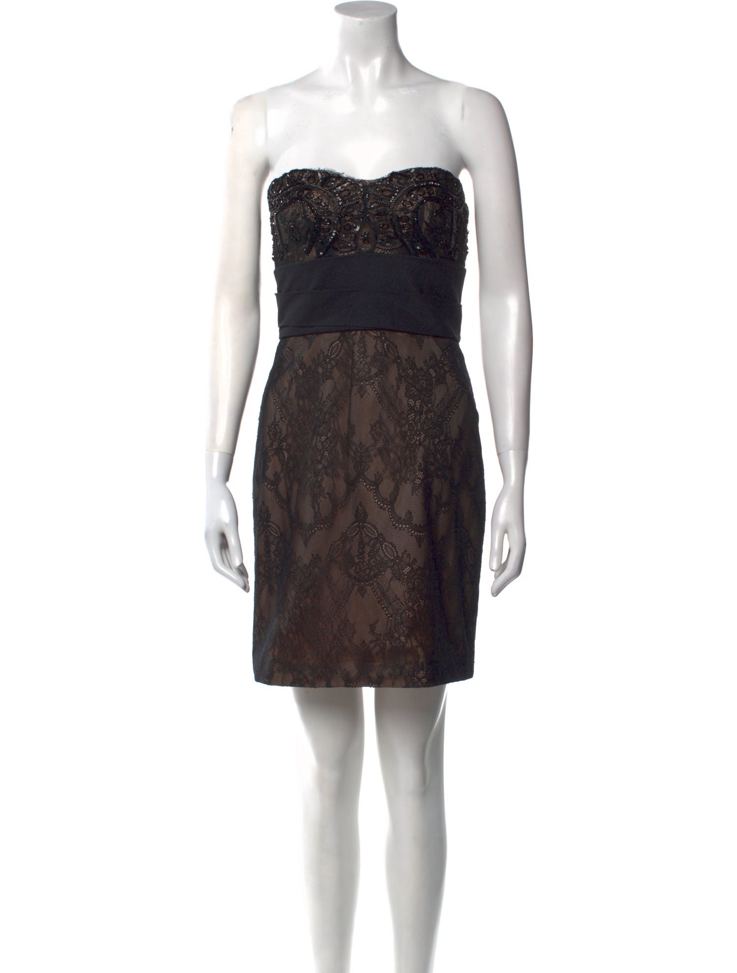 Marchesa Notte Nylon Mini Dress