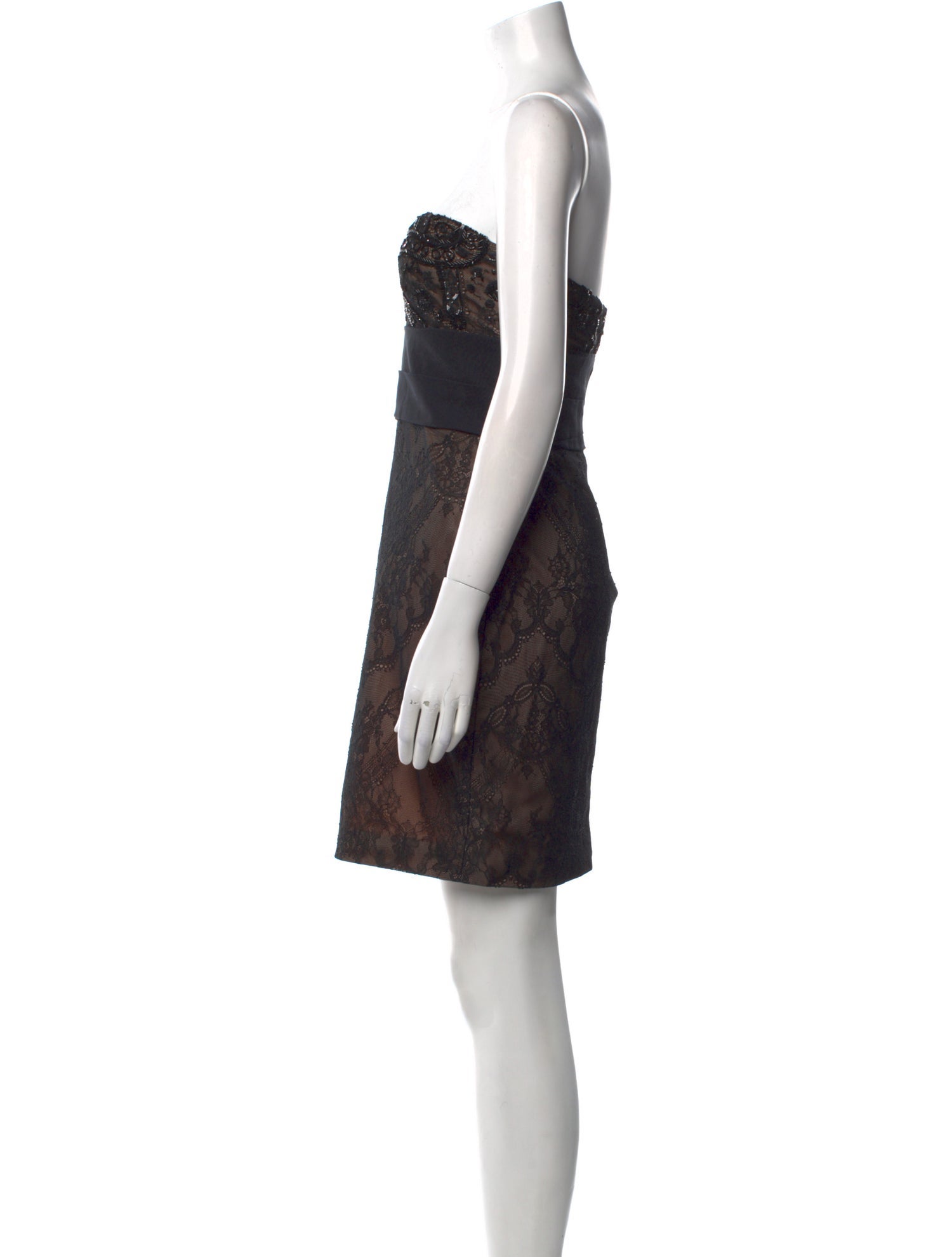 Marchesa Notte Nylon Mini Dress