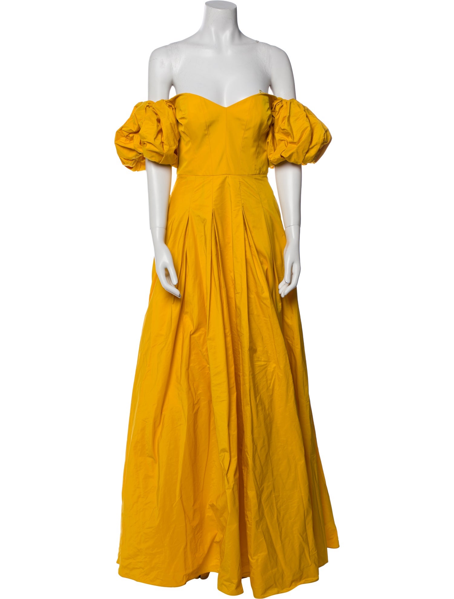 Marchesa Notte Off-The-Shoulder Long Dress