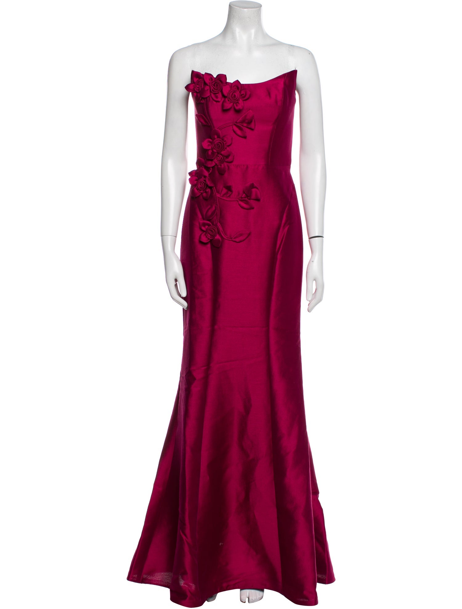 Marchesa Notte Strapless Long Dress w/ Tags