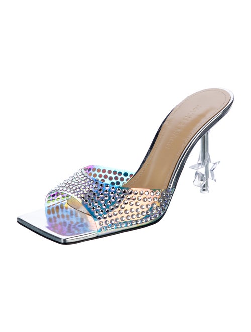 Mach & Mach PVC Crystal Embellishments Slides