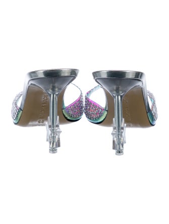 Mach & Mach PVC Crystal Embellishments Slides