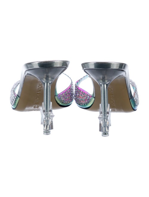 Mach & Mach PVC Crystal Embellishments Slides