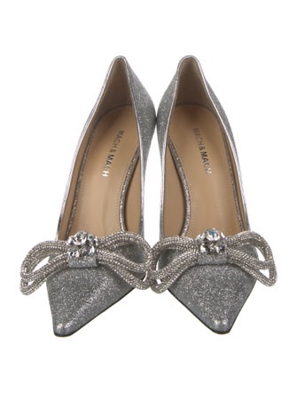 Mach & Mach Glitter Accents Pumps