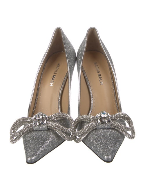 Mach & Mach Glitter Accents Pumps