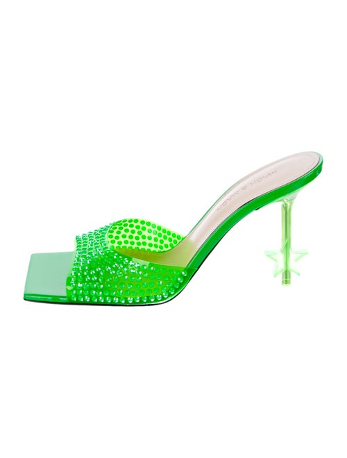 Mach & Mach PVC Crystal Embellishments Slides