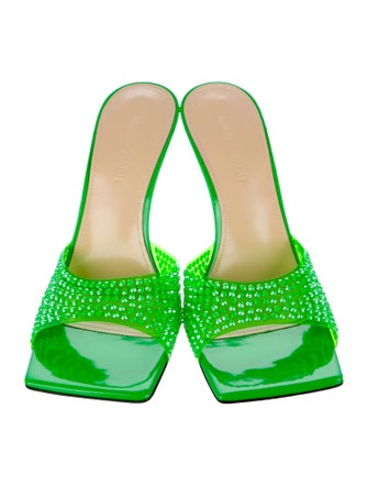 Mach & Mach PVC Crystal Embellishments Slides