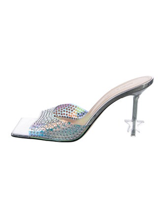 Mach & Mach PVC Crystal Embellishments Slides