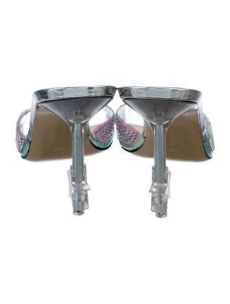 Mach & Mach PVC Crystal Embellishments Slides