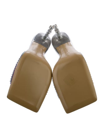 Mach & Mach PVC Crystal Embellishments Slides