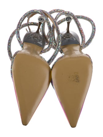 Mach & Mach Audrey PVC Slingback Pumps