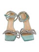 Mach & Mach Satin Sandals