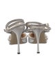 Mach & Mach Satin Bow Accents D'Orsay Pumps