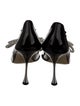 Mach & Mach PVC Crystal Embellishments Pumps