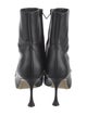 Mach & Mach Leather Bow Accents Boots
