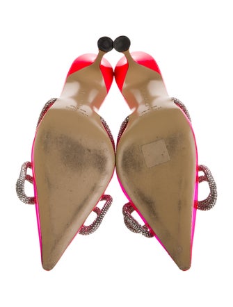 Mach & Mach PVC Bow Accents Mules