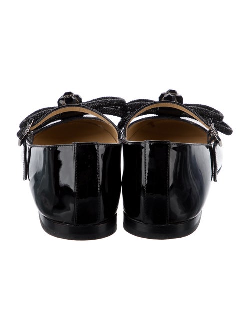 Mach & Mach Patent Leather Mary Jane Flats