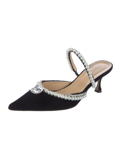 Mach & Mach Velvet Mules