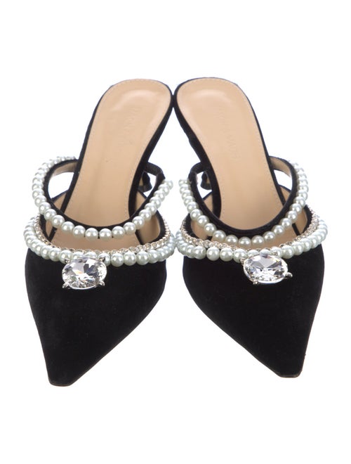 Mach & Mach Velvet Mules