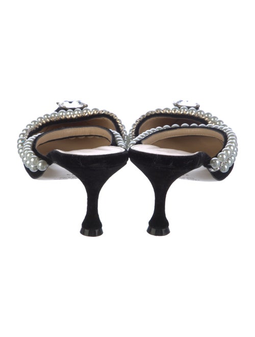 Mach & Mach Velvet Mules