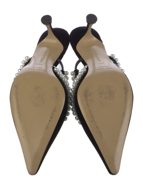 Mach & Mach Velvet Mules