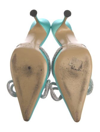 Mach & Mach Patent Leather Bow Accents Mules