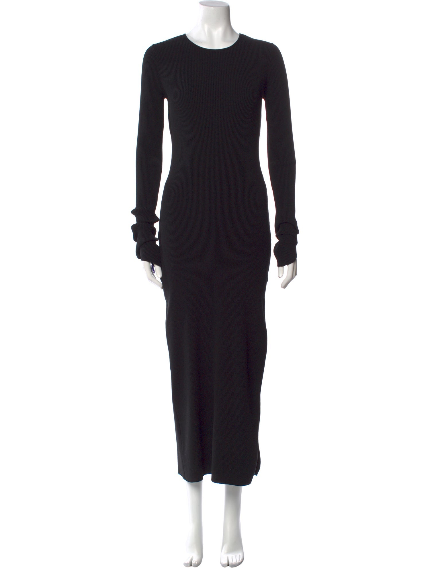 Mach & Mach Crew Neck Long Dress