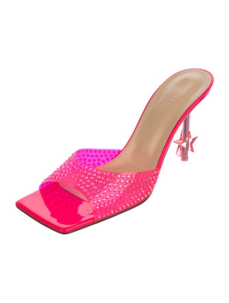 Mach & Mach PVC Crystal Embellishments Slides