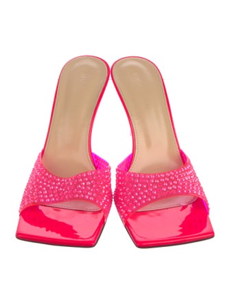 Mach & Mach PVC Crystal Embellishments Slides