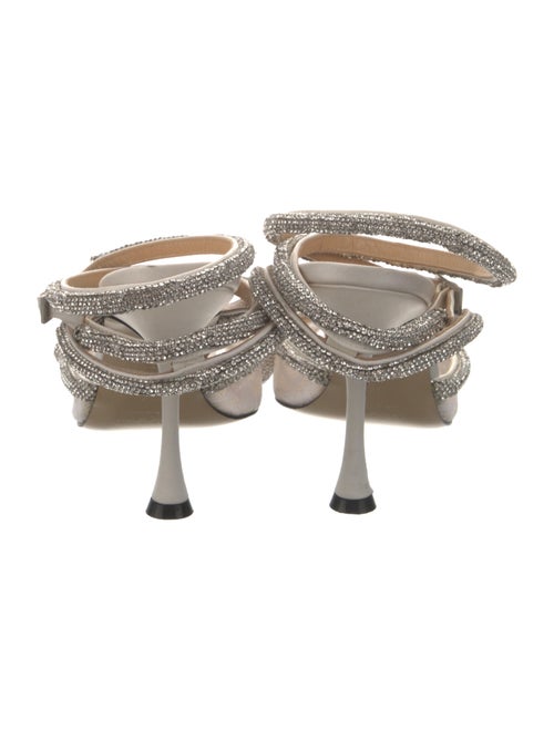 Mach & Mach Lace Bow Accents D'Orsay Pumps