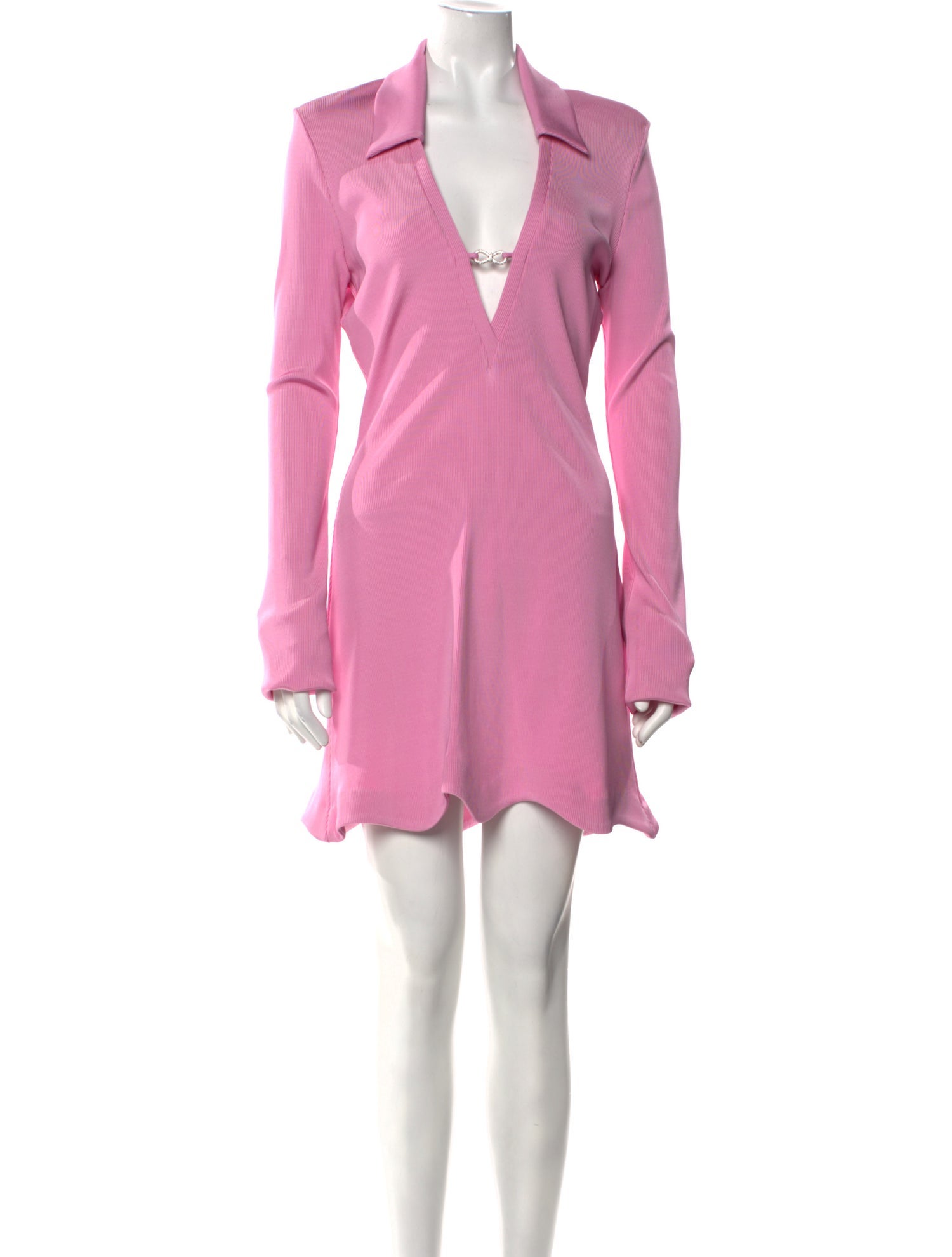 Mach & Mach V-Neck Mini Dress w/ Tags