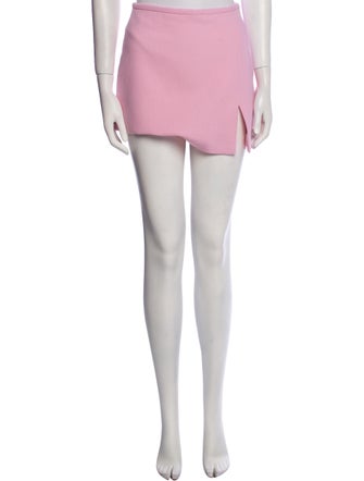 Mach & Mach Wool Mini Skirt