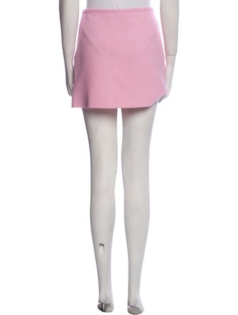 Mach & Mach Wool Mini Skirt