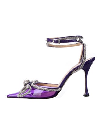 Mach & Mach PVC D'Orsay Pumps