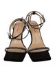 Mach & Mach Satin Sandals