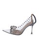 Mach & Mach PVC Bow Accents Pumps