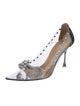 Mach & Mach PVC Bow Accents Pumps