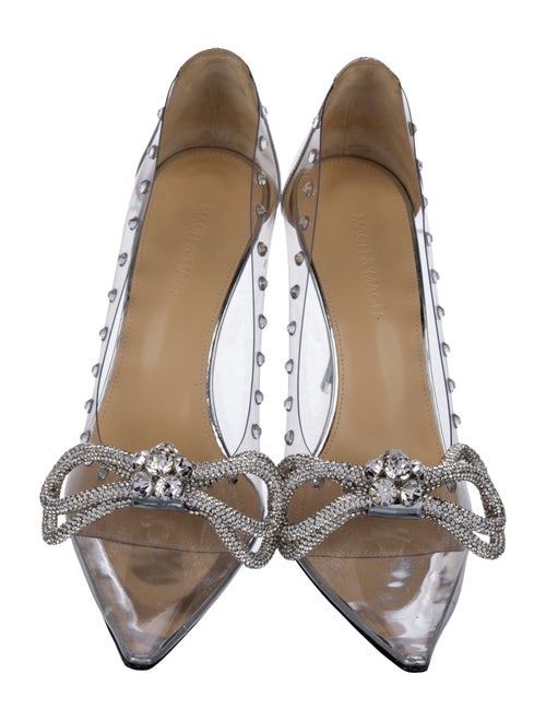 Mach & Mach PVC Bow Accents Pumps