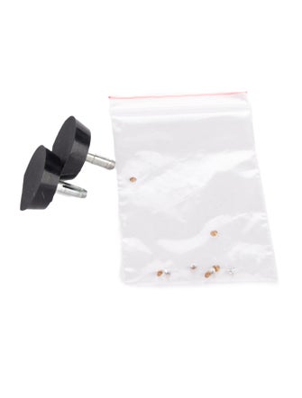 Mach & Mach PVC Crystal Embellishments Slingback Pumps