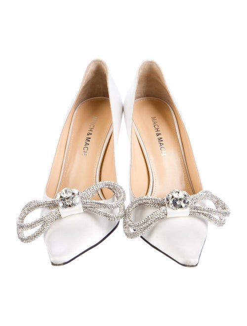 Mach & Mach Satin Pumps