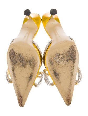 Mach & Mach Patent Leather Bow Accents Mules