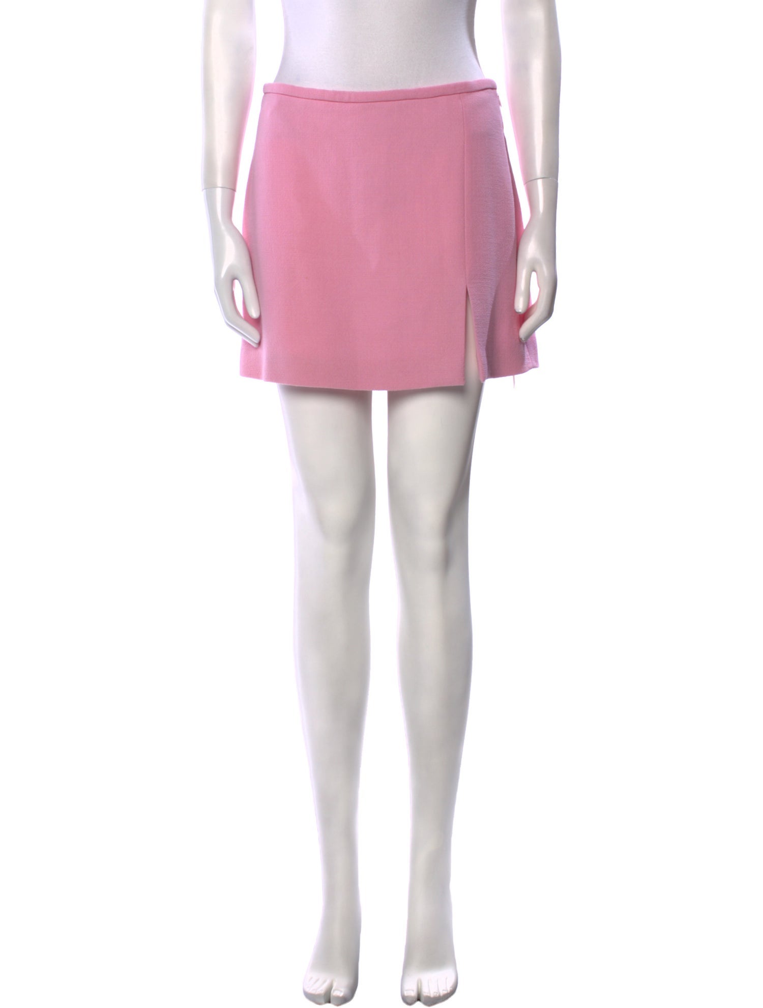 Mach & Mach Wool Mini Skirt