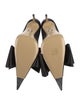 Mach & Mach Satin Bow Accents Pumps