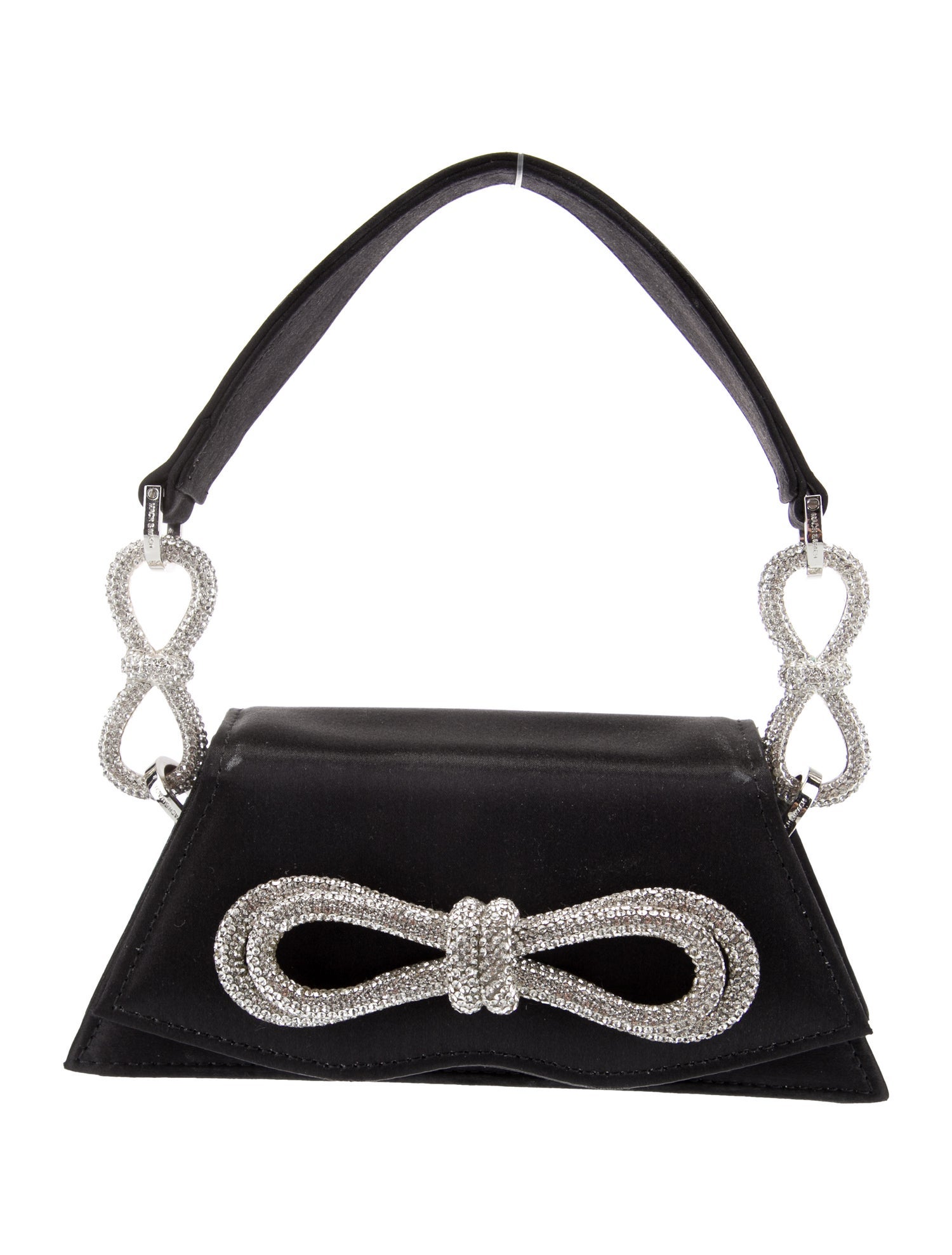 Mach & Mach Satin Evening Bag
