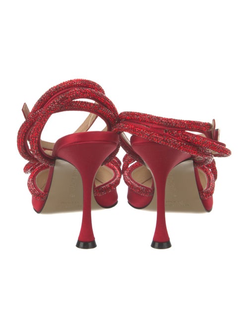 Mach & Mach PVC Bow Accents D'Orsay Pumps