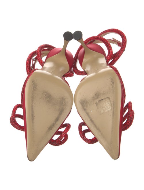 Mach & Mach PVC Bow Accents D'Orsay Pumps