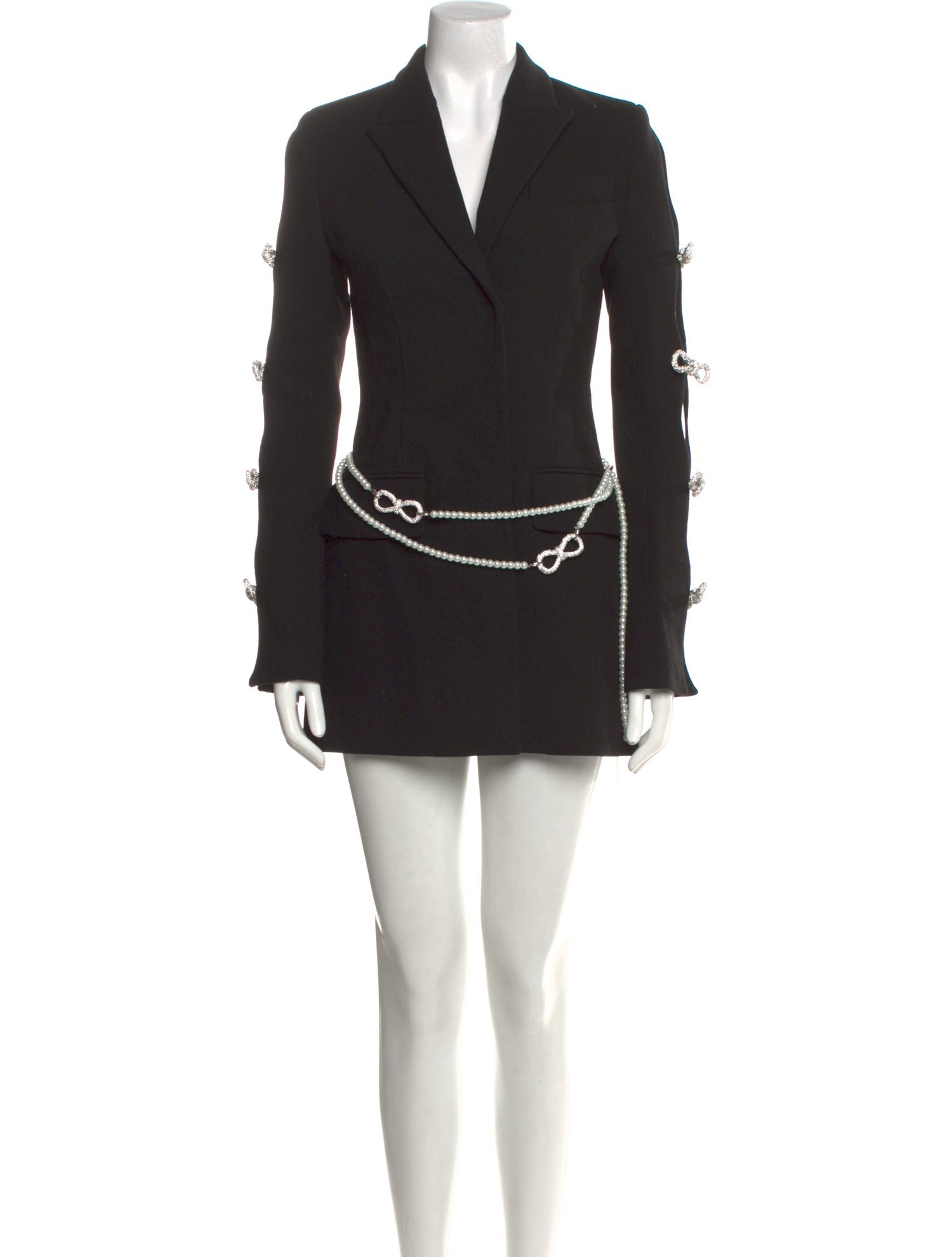 Mach & Mach Wool Mini Dress w/ Tags